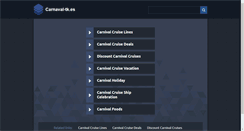 Desktop Screenshot of directorio.carnaval-tk.es